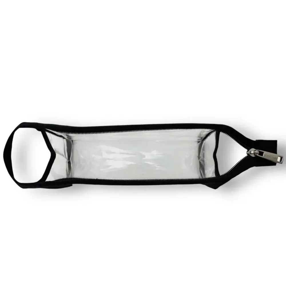 New Kendall + Kylie Clear Makeup Bag Transparent Cosmetic‎ Travel Pouch Case Y2K